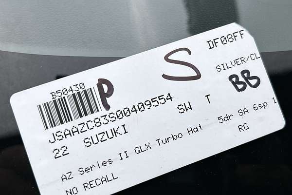 2022 Suzuki Swift GL AZ Series II