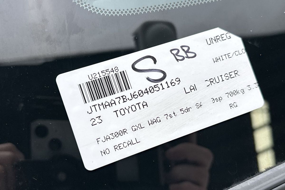 2023 Toyota Landcruiser GXL FJA300R