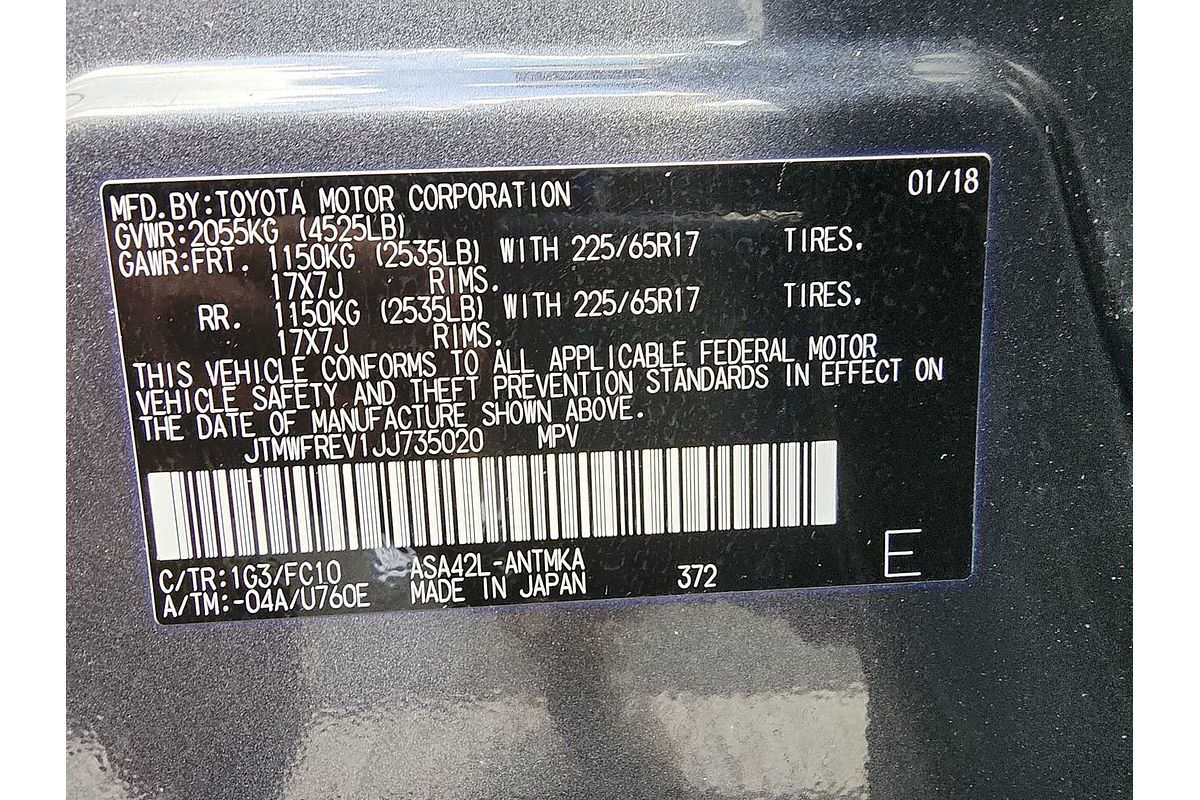 2018 Toyota RAV4 XLE