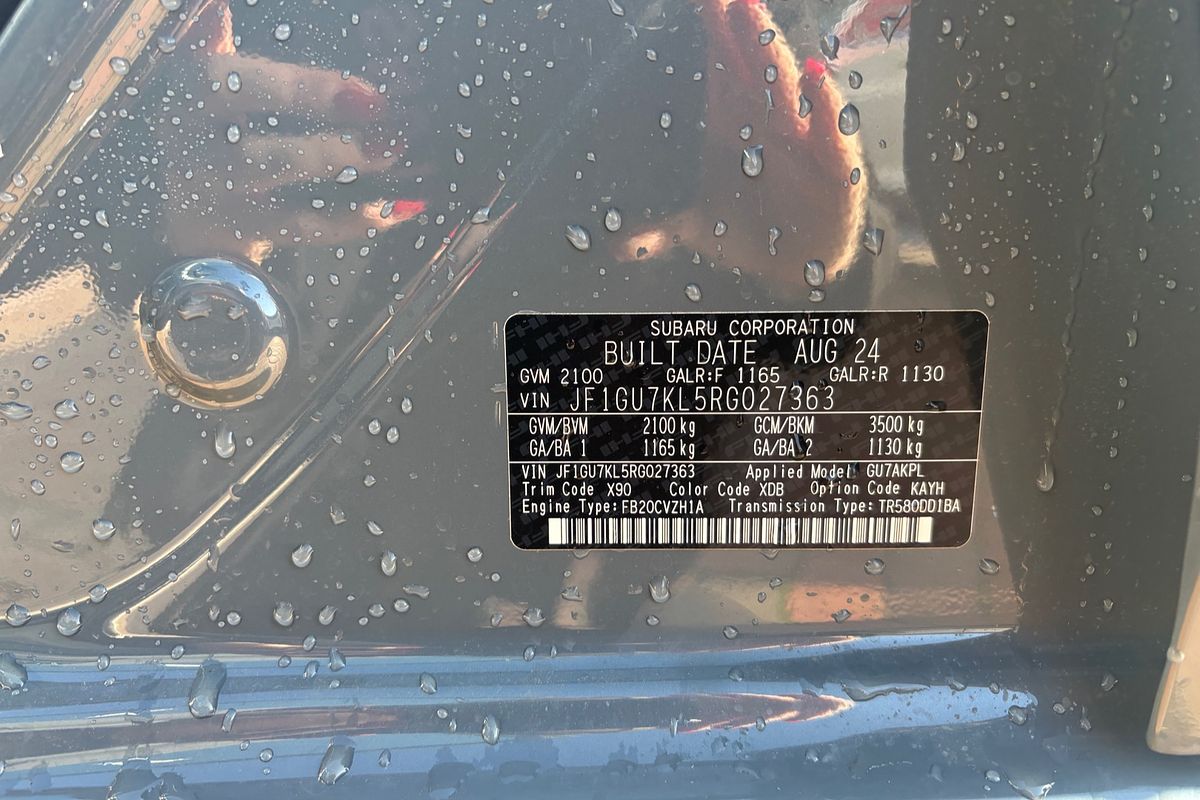 2024 Subaru Crosstrek 2.0S G6X