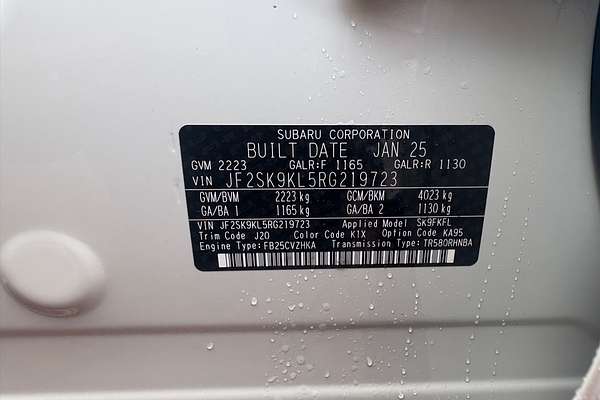 2025 Subaru Forester STI Sport S5