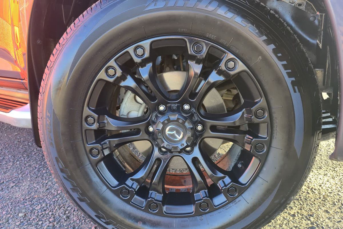 2020 Mazda BT-50 XTR TF Rear Wheel Drive