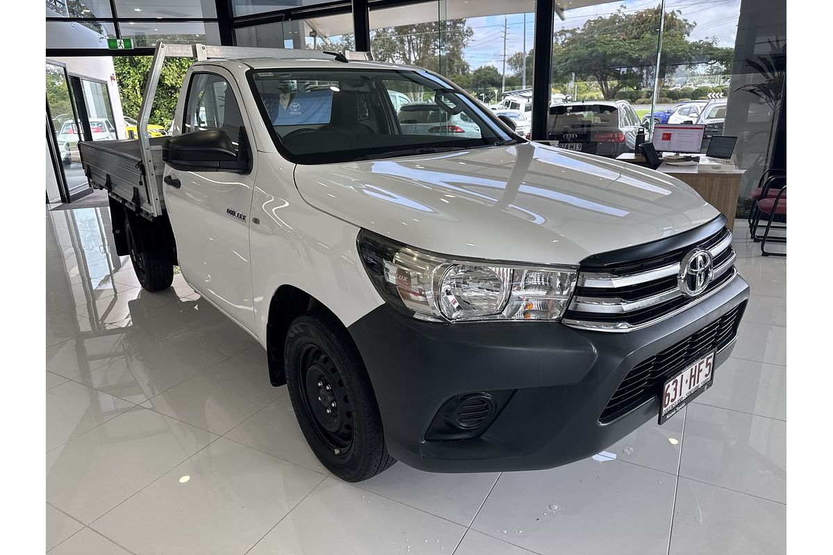 2017 Toyota Hilux Workmate TGN121R Rear Wheel Drive