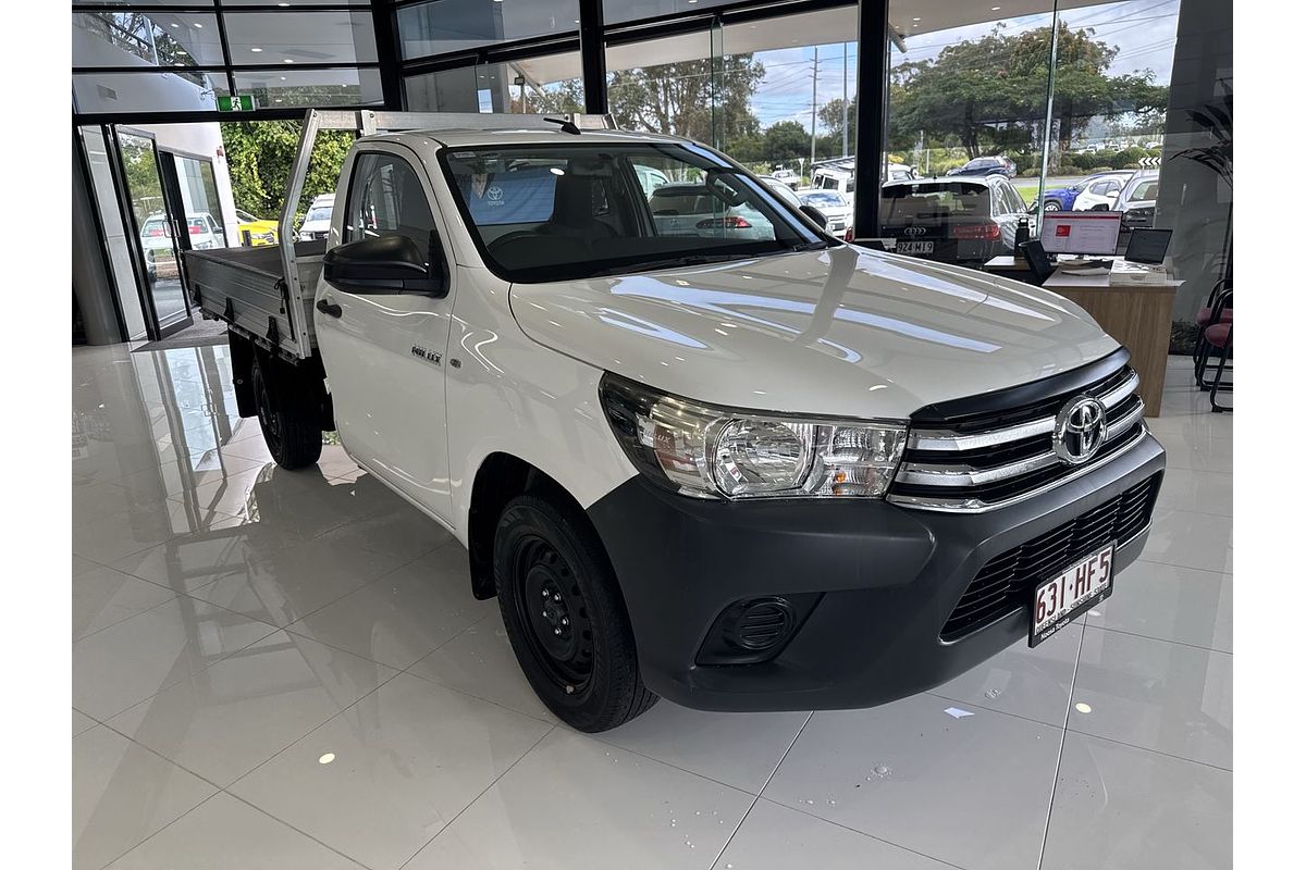 2017 Toyota Hilux Workmate TGN121R Rear Wheel Drive