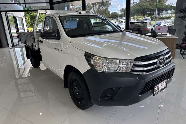 2017 Toyota Hilux Workmate TGN121R Rear Wheel Drive