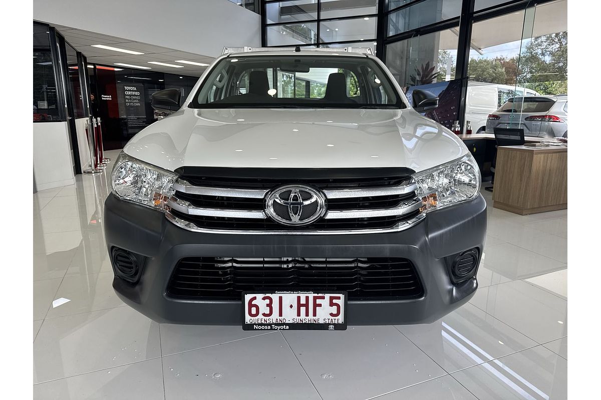 2017 Toyota Hilux Workmate TGN121R Rear Wheel Drive