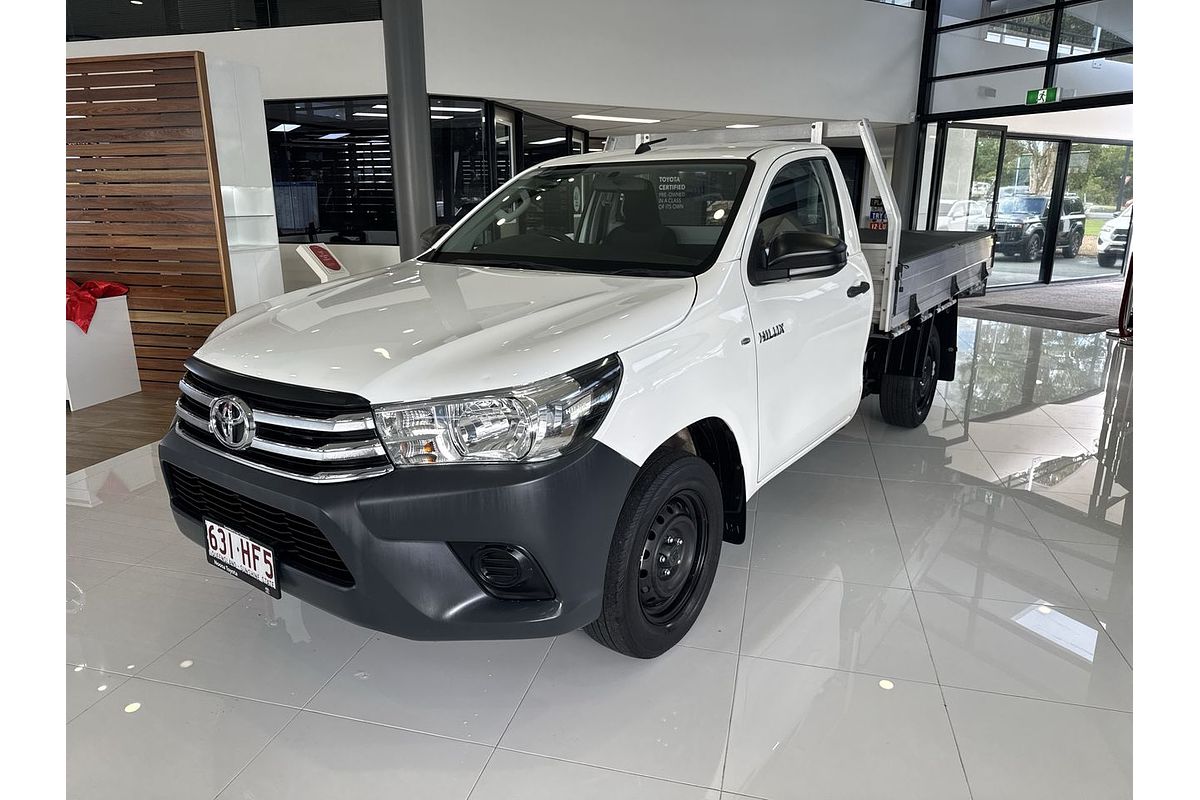 2017 Toyota Hilux Workmate TGN121R Rear Wheel Drive
