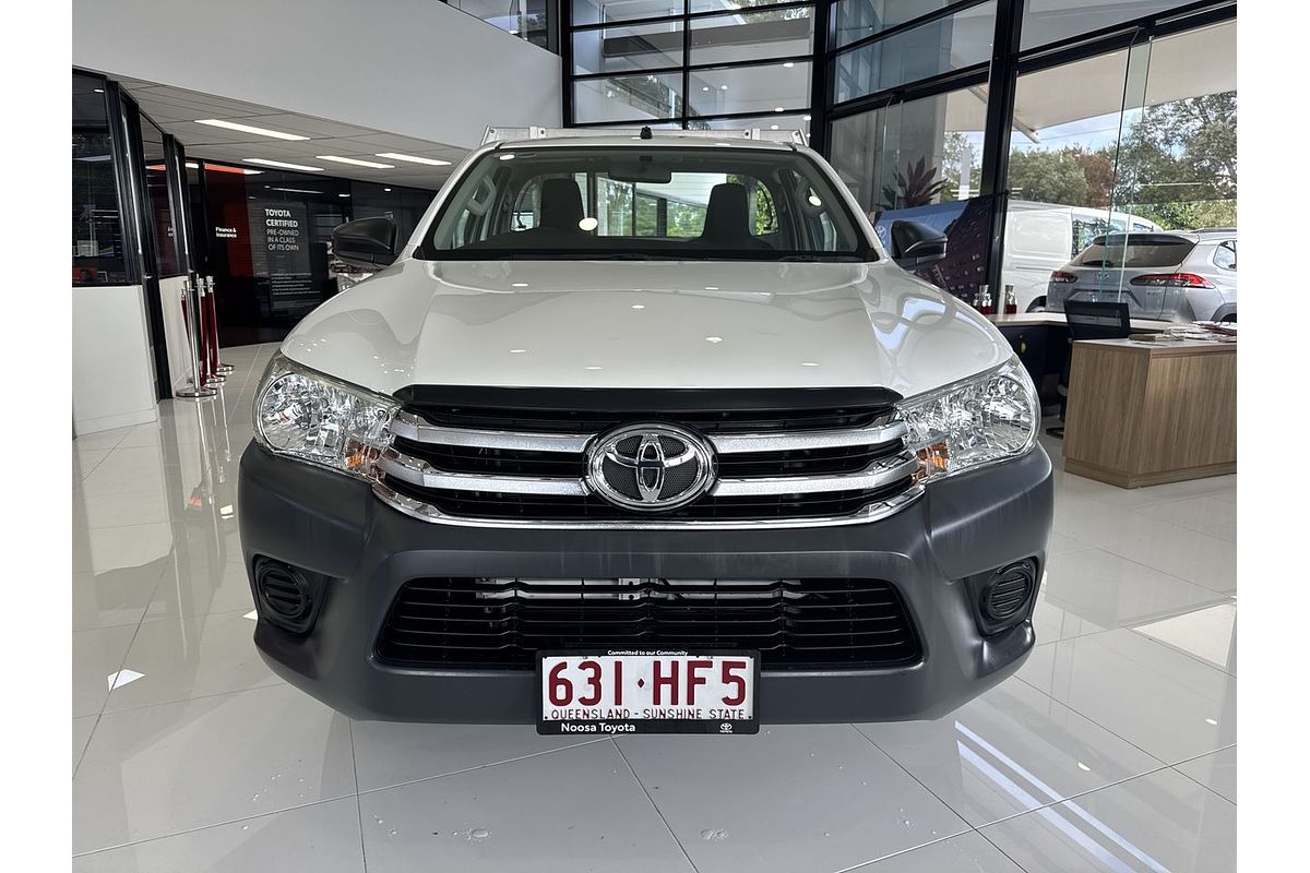 2017 Toyota Hilux Workmate TGN121R Rear Wheel Drive