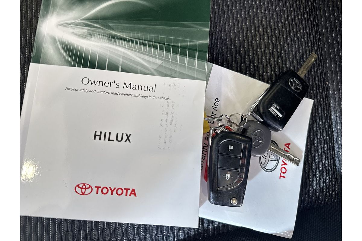 2017 Toyota Hilux Workmate TGN121R Rear Wheel Drive