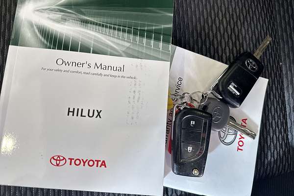 2017 Toyota Hilux Workmate TGN121R Rear Wheel Drive