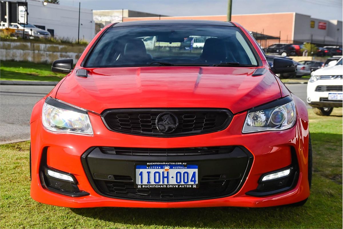 2016 Holden Commodore SV6 Black VF Series II
