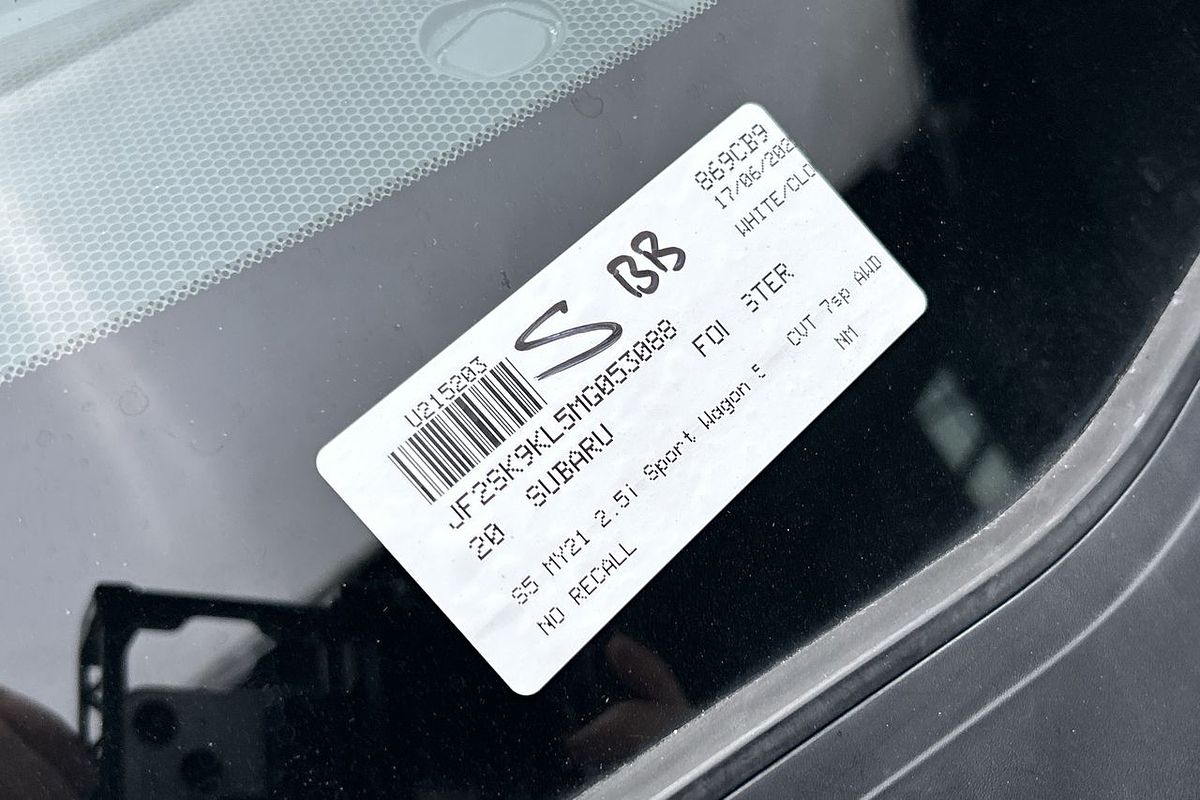 2020 Subaru Forester 2.5i Sport S5