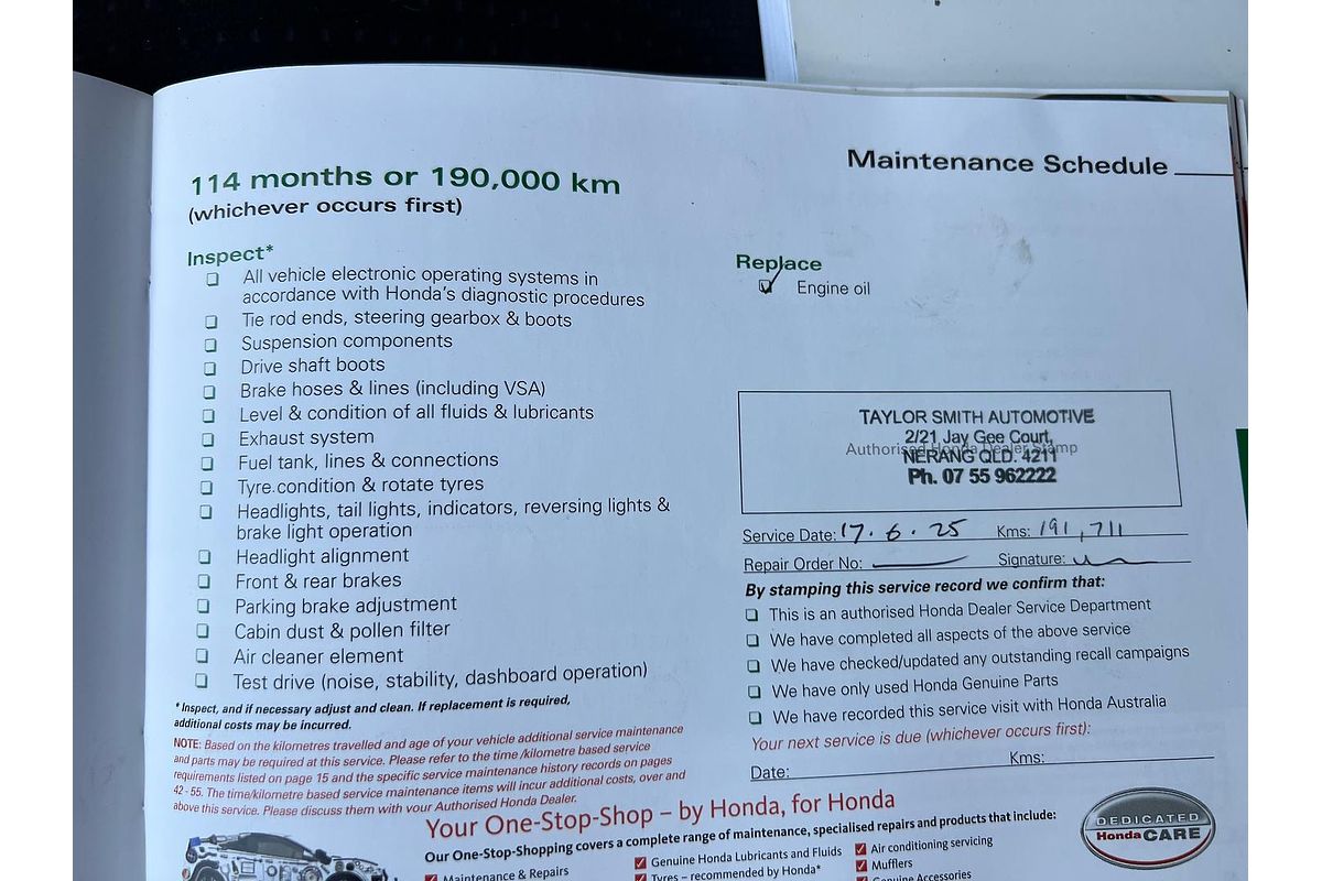 2012 Honda CR-V VTi RM