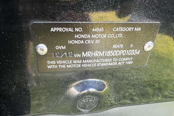 2012 Honda CR-V VTi RM