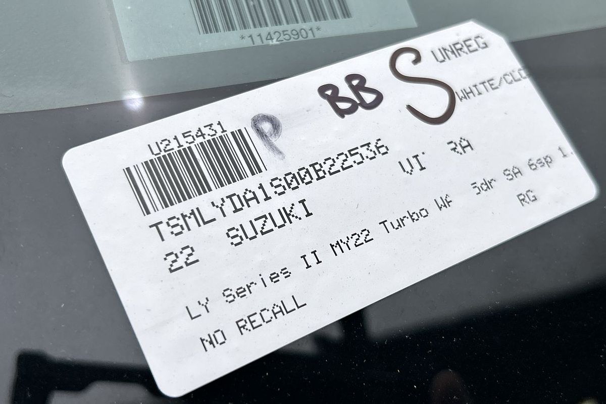 2022 Suzuki Vitara Turbo LY Series II