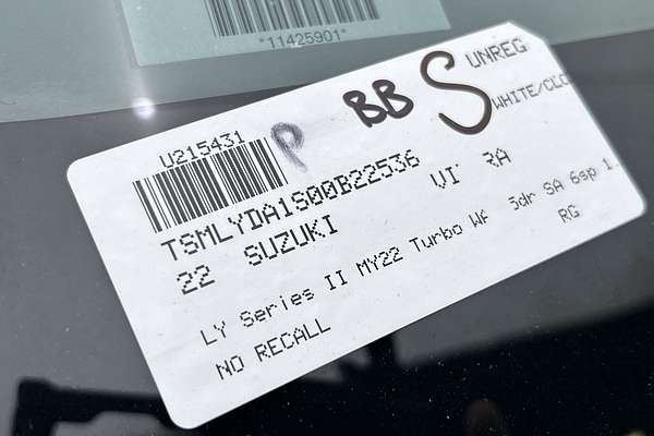 2022 Suzuki Vitara Turbo LY Series II