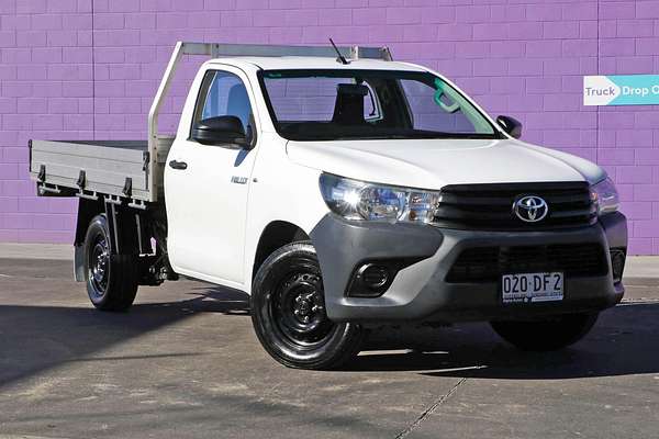 2017 Toyota Hilux Workmate TGN121R Rear Wheel Drive