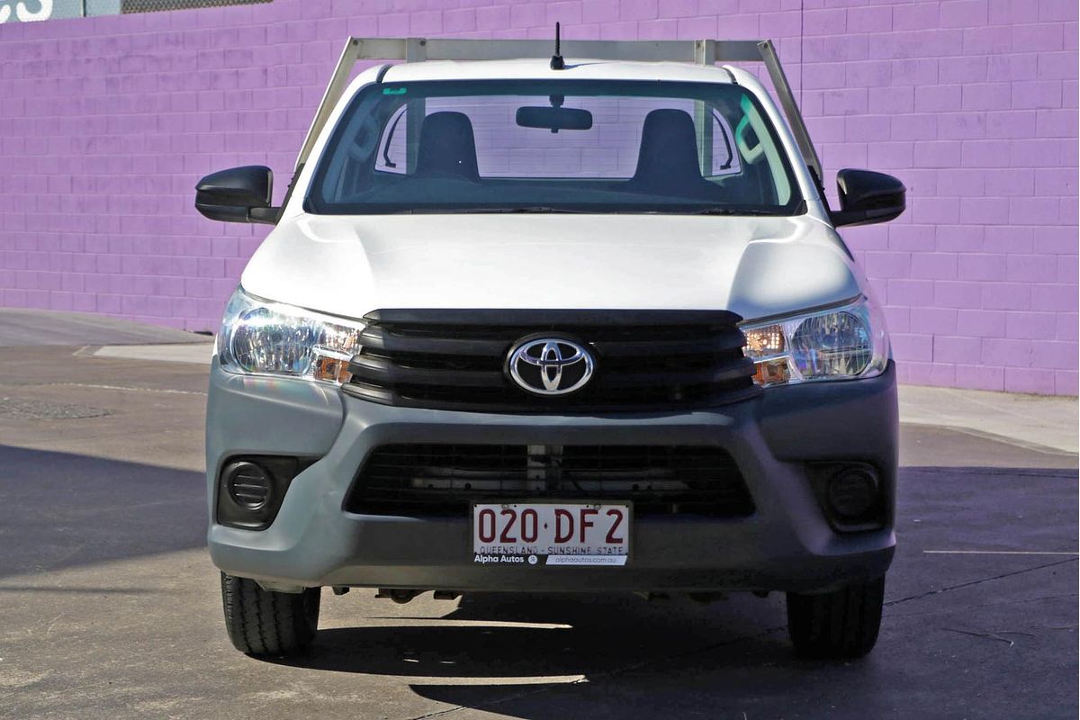2017 Toyota Hilux Workmate TGN121R Rear Wheel Drive