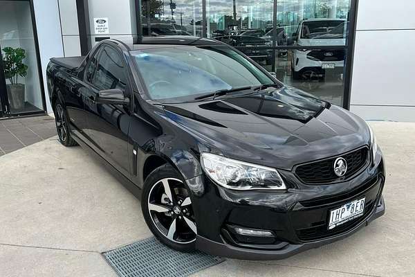 2016 Holden Ute SV6 Black VF Series II Rear Wheel Drive