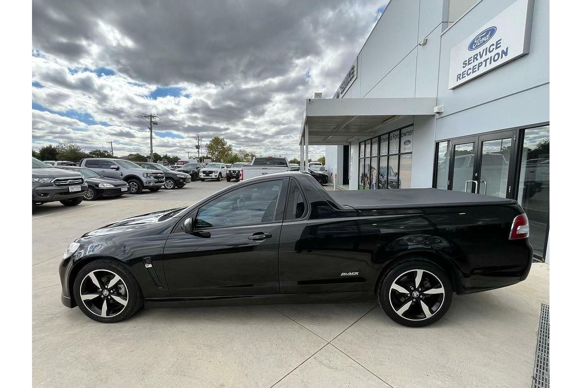 2016 Holden Ute SV6 Black VF Series II Rear Wheel Drive