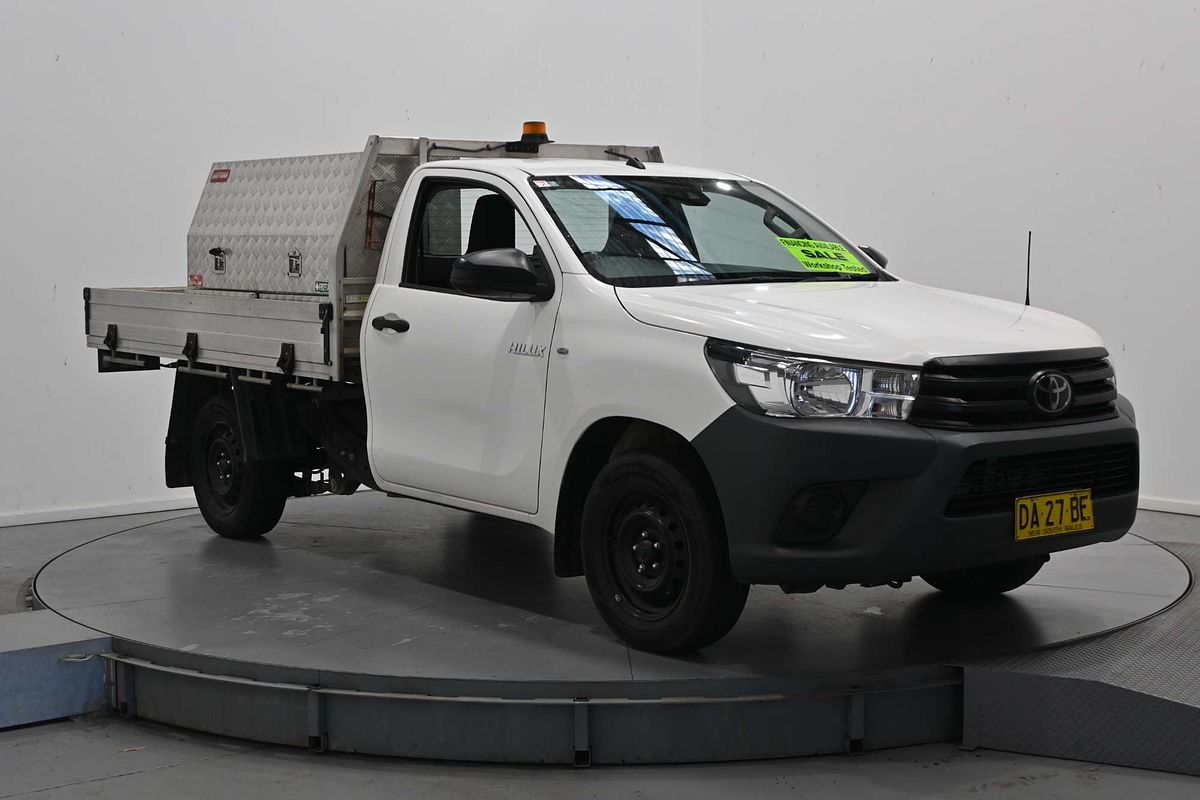 2020 Toyota Hilux Workmate TGN121R Rear Wheel Drive