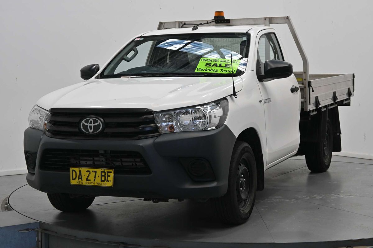 2020 Toyota Hilux Workmate TGN121R Rear Wheel Drive
