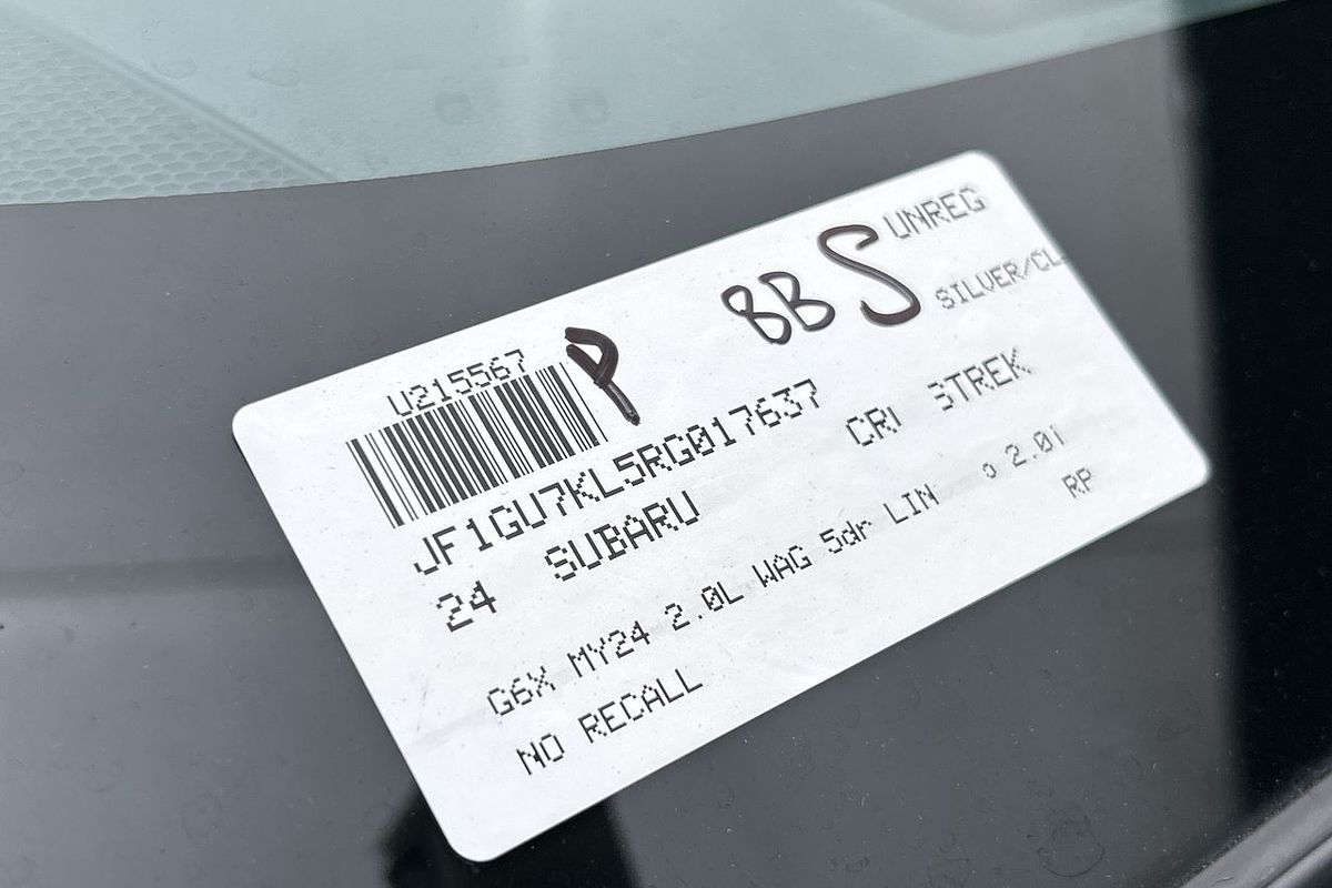 2024 Subaru Crosstrek 2.0L G6X