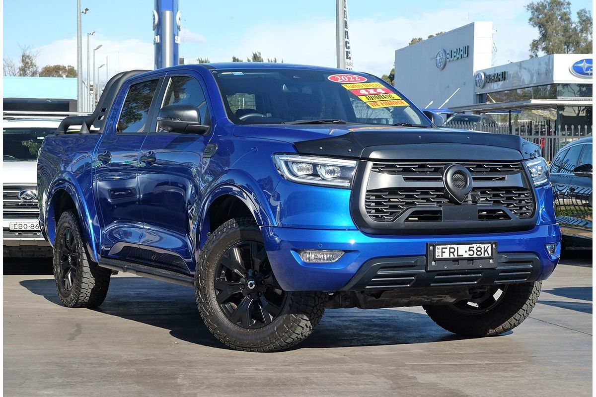 2022 GWM Ute Cannon Vanta NPW 4X4