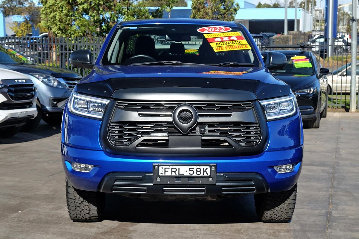 2022 GWM Ute Cannon Vanta NPW 4X4