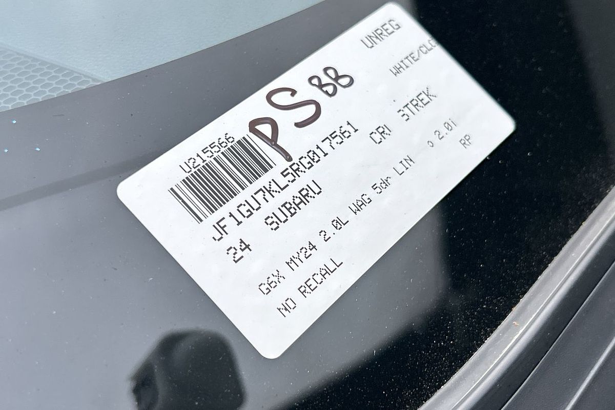 2024 Subaru Crosstrek 2.0L G6X
