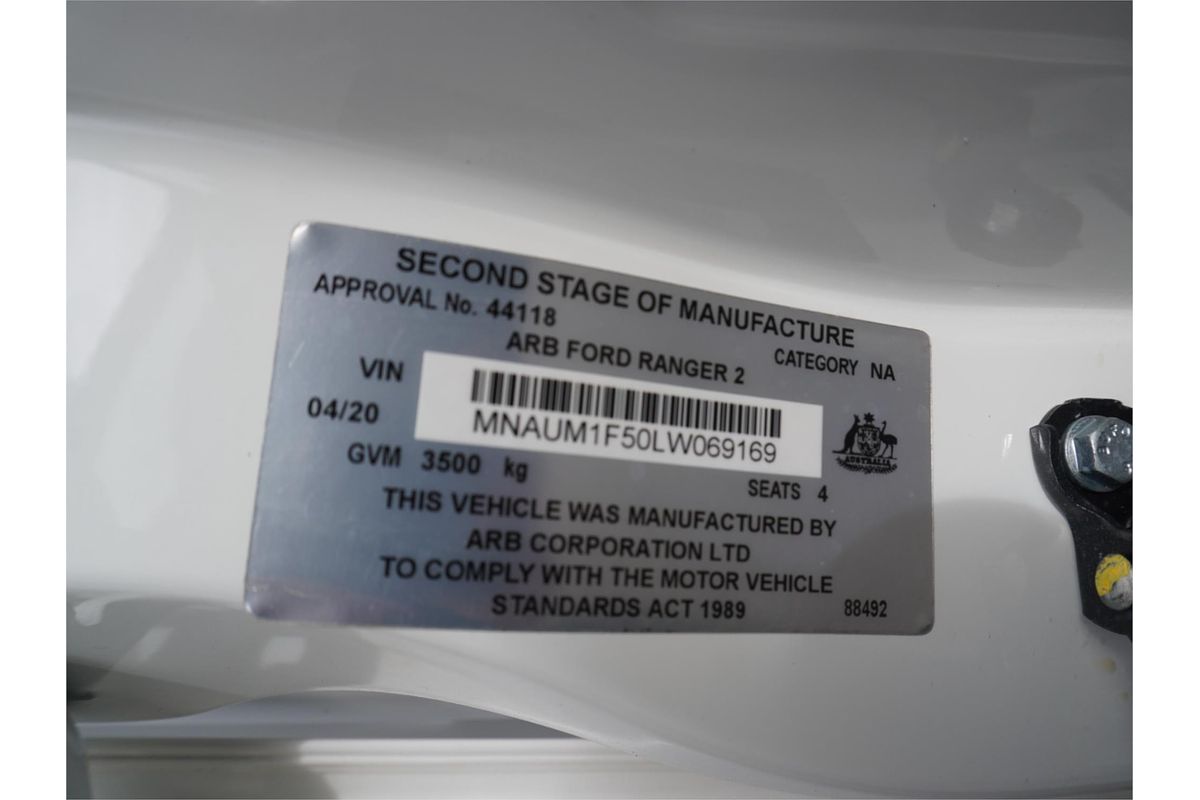 2020 Ford Ranger XL PX MkIII 4X4 3.2L