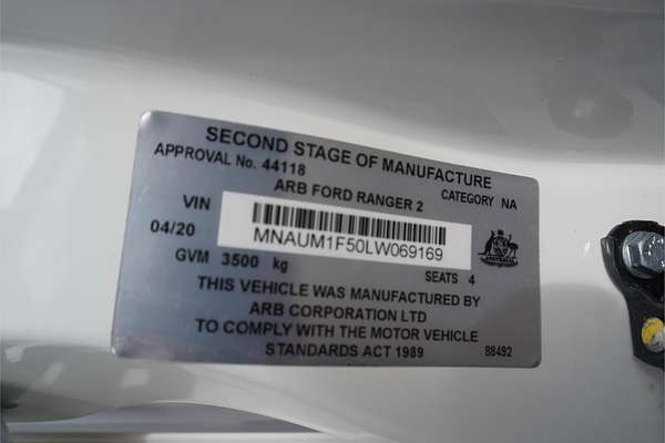 2020 Ford Ranger XL PX MkIII 4X4 3.2L