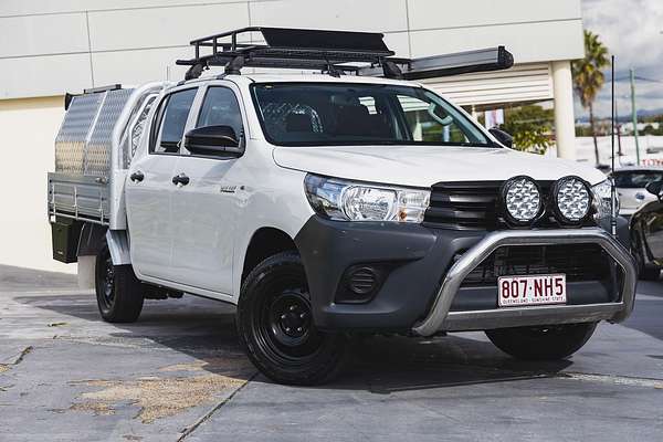 2018 Toyota Hilux Workmate TGN121R Rear Wheel Drive
