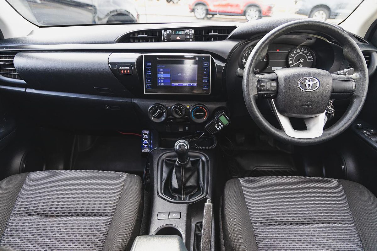2018 Toyota Hilux Workmate TGN121R Rear Wheel Drive