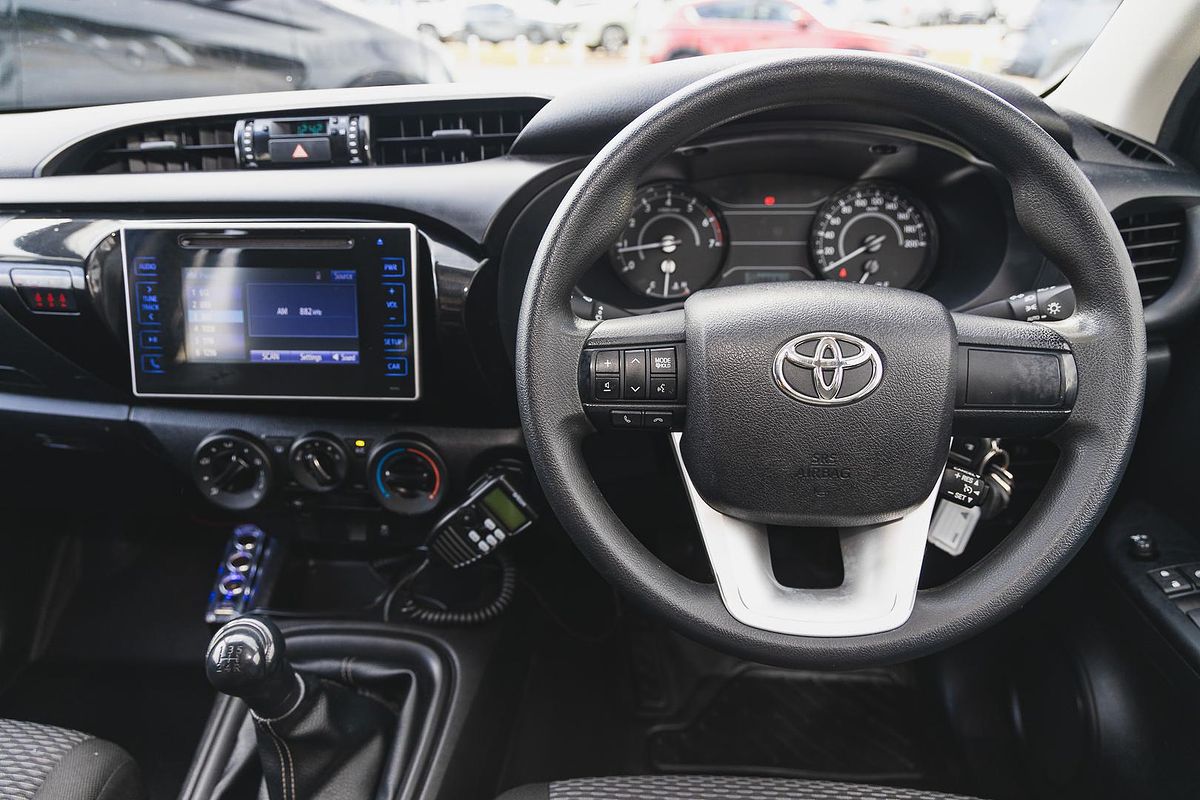 2018 Toyota Hilux Workmate TGN121R Rear Wheel Drive