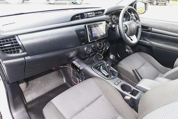 2018 Toyota Hilux Workmate TGN121R Rear Wheel Drive
