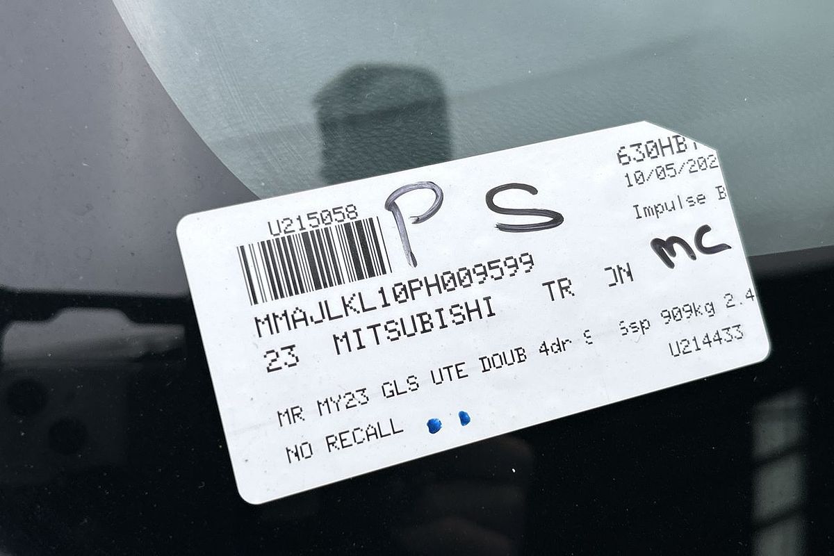2023 Mitsubishi Triton GLS MR 4X4