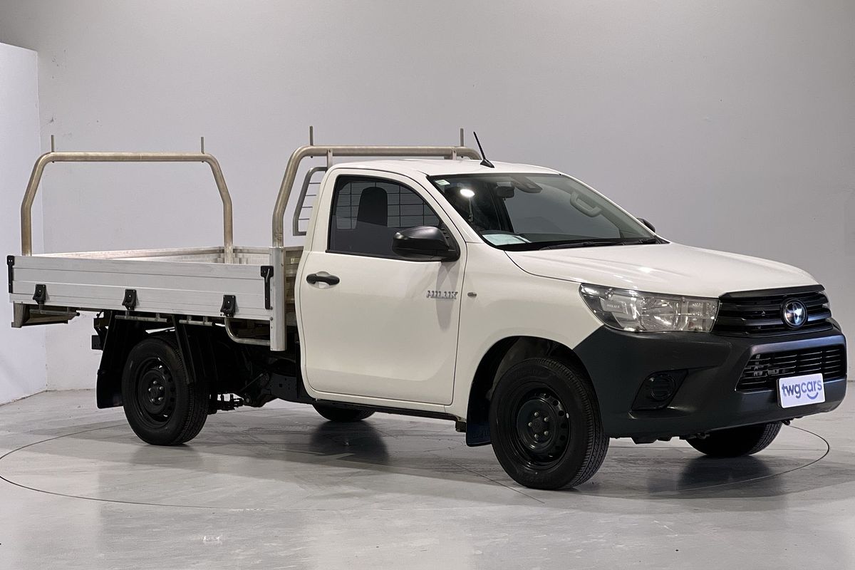 2019 Toyota Hilux Workmate TGN121R Rear Wheel Drive