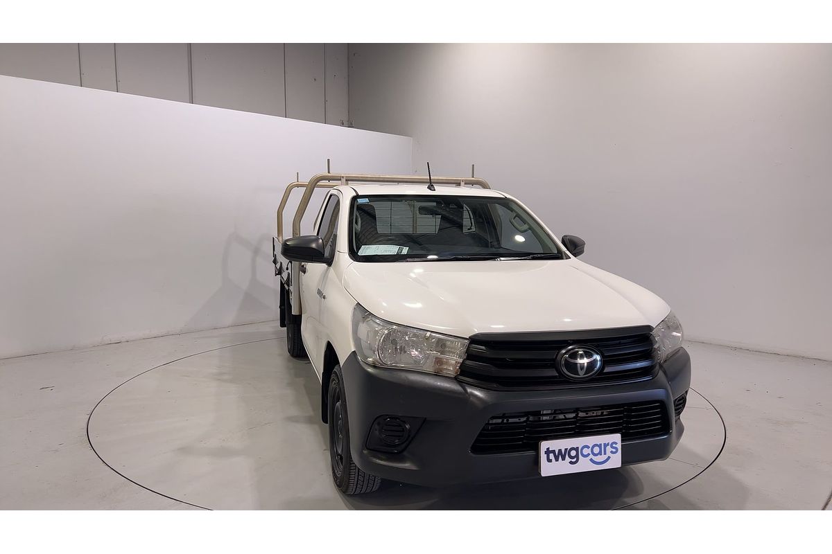 2019 Toyota Hilux Workmate TGN121R Rear Wheel Drive