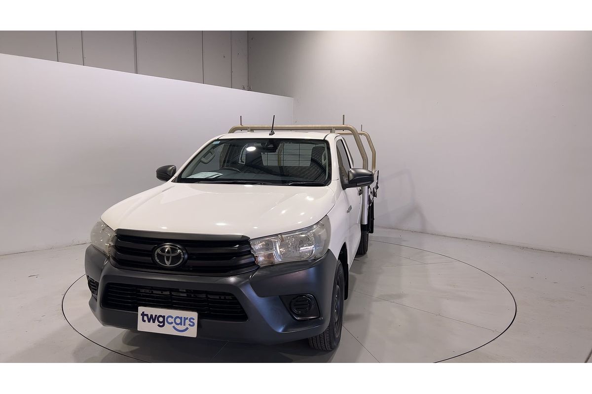 2019 Toyota Hilux Workmate TGN121R Rear Wheel Drive