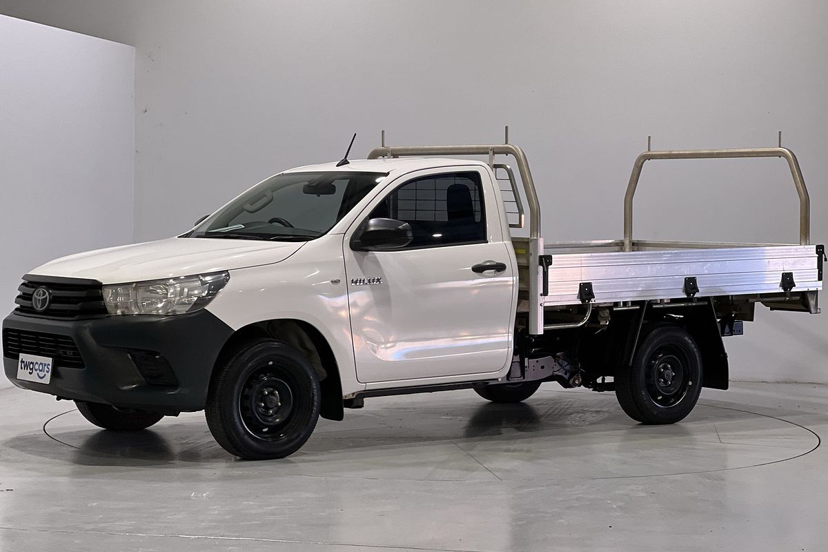 2019 Toyota Hilux Workmate TGN121R Rear Wheel Drive
