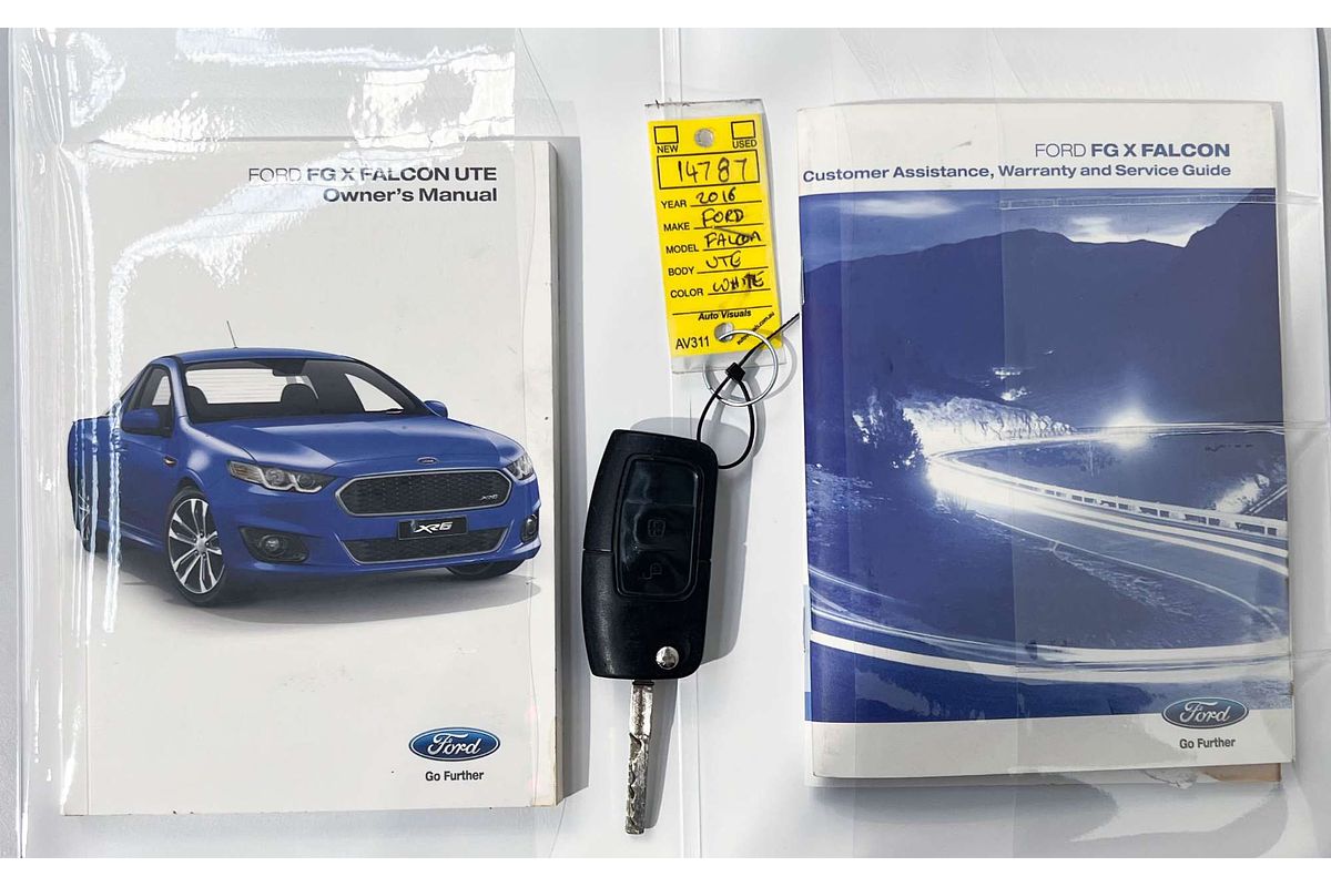 2016 Ford Falcon Ute FG X Rear Wheel Drive