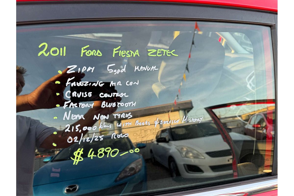2011 Ford Fiesta Zetec WS