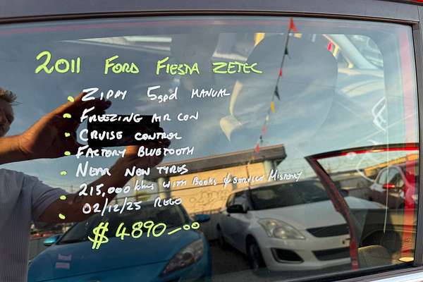 2011 Ford Fiesta Zetec WS