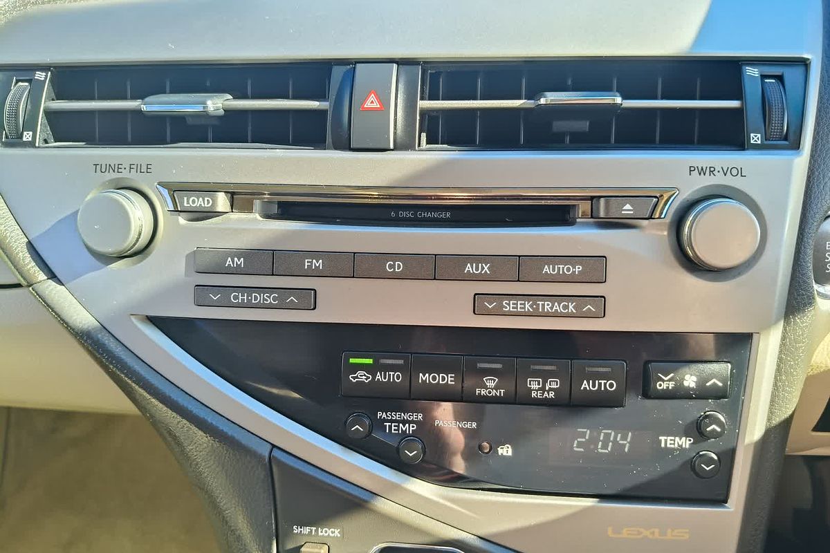 2010 Lexus RX RX350 Sports Luxury GGL15R