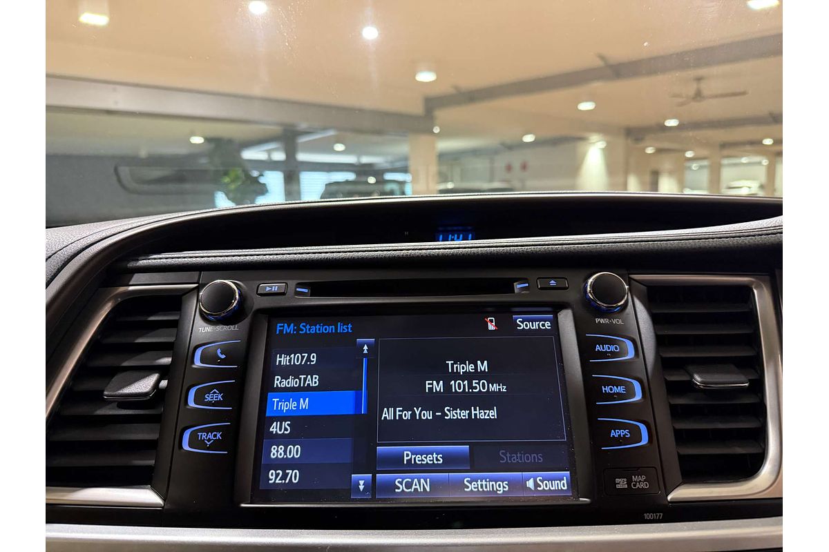2017 Toyota Kluger GXL GSU50R