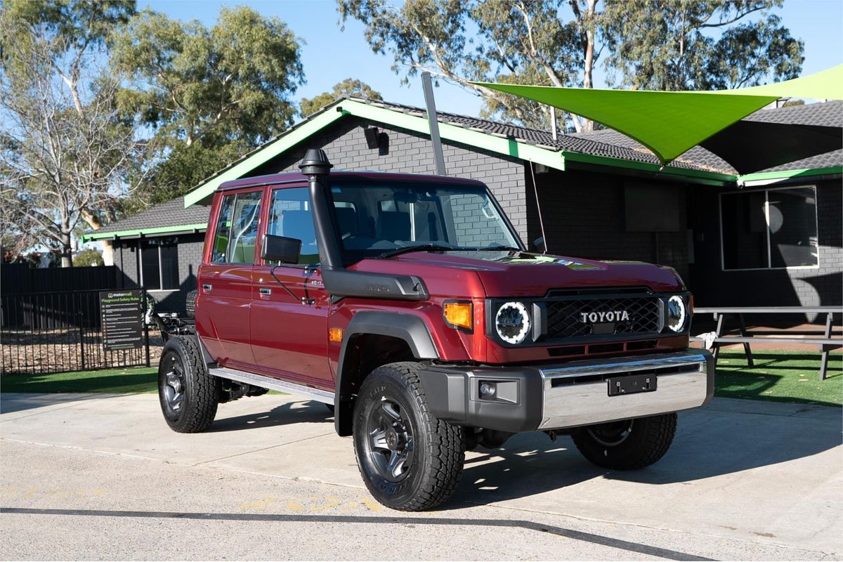 2024 Toyota LANDCRUISER 70 SERIES LC79 GXL + DIFF LOCKS GDJL79R 4X4