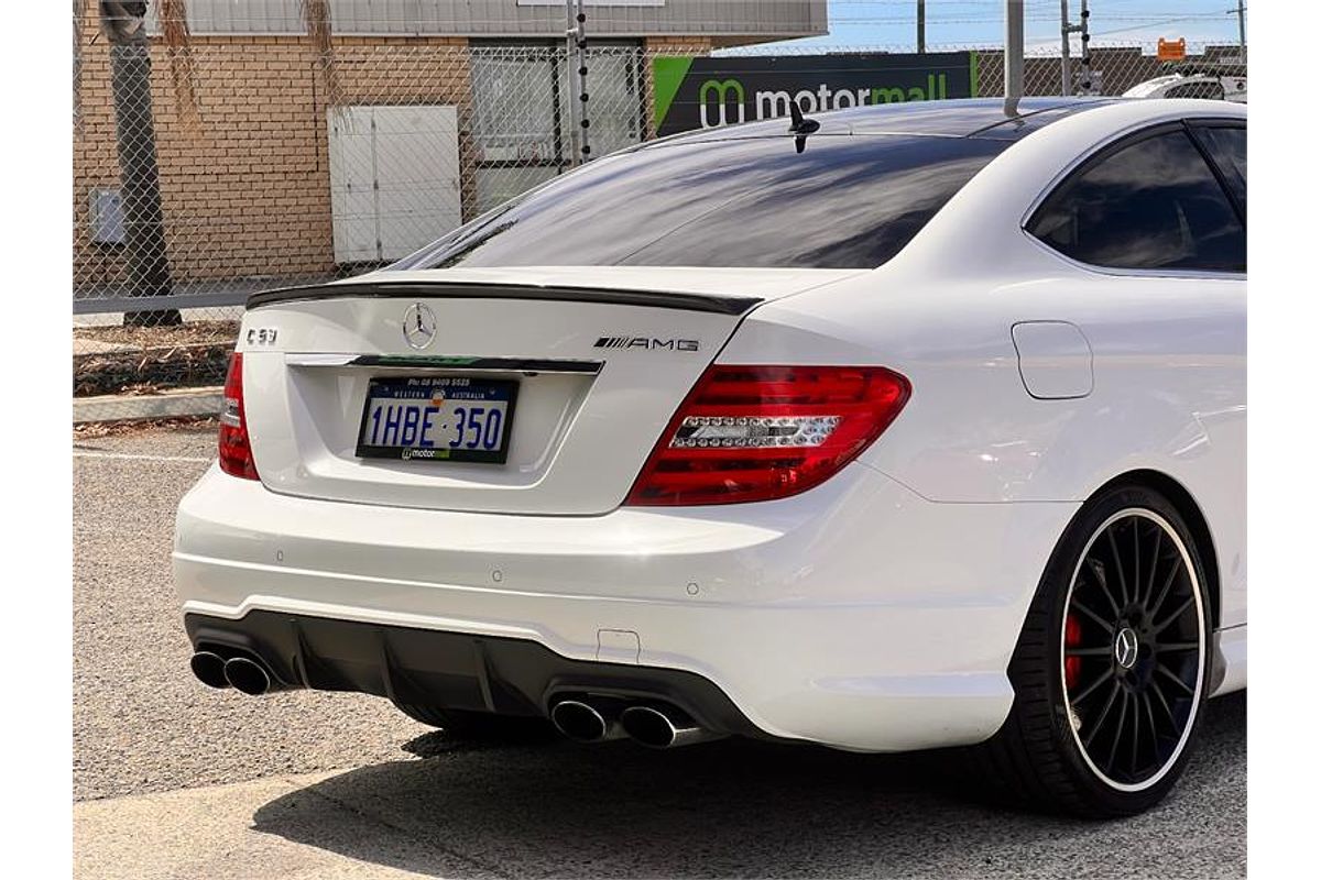 2012 Mercedes-Benz C63 AMG W204 MY13