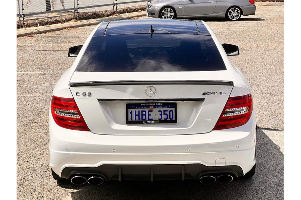2012 Mercedes-Benz C63 AMG W204 MY13