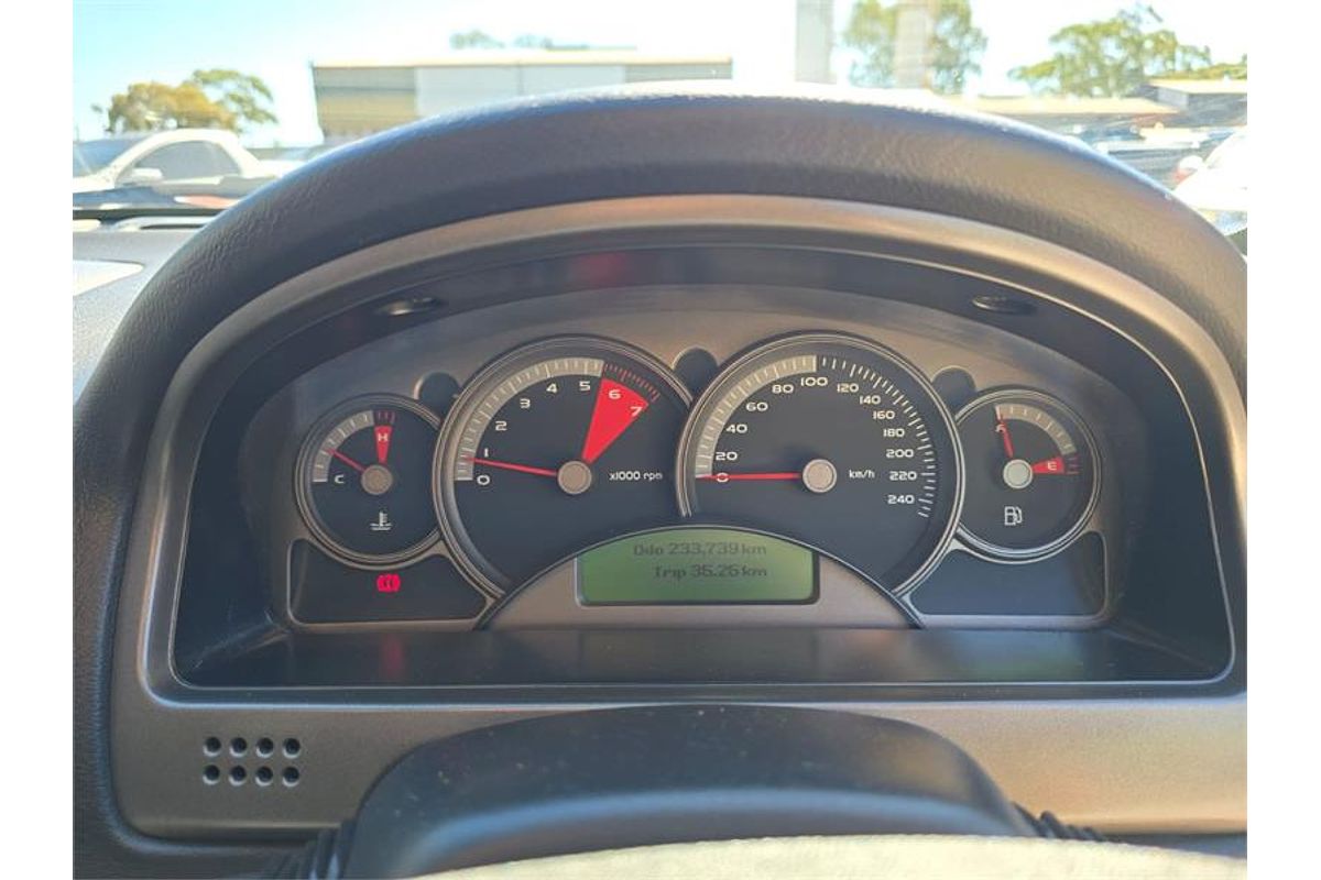 2006 Holden Commodore S THUNDER VZ MY06 Rear Wheel Drive